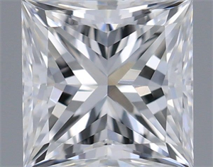 Foto Diamante Natural 0.50 quilates, Princesa , Color H, claridad VVS1 y certificado GIA de