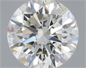 Natural Diamond 0.40 Carats, Round with Excellent Cut, I Color, SI2 Clarity and Certified by IGI