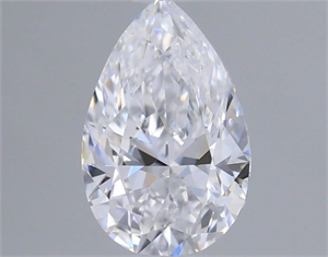 Picture of Natural Diamond 0.36 Carats, Pear with  Cut, D Color, VS1 Clarity and Certified by GIA