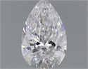 Diamante Natural 0.51 quilates, De pera , Color D, claridad VS2 y certificado GIA