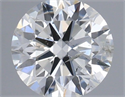 Natural Diamond 0.41 Carats, Round with Excellent Cut, G Color, SI2 Clarity and Certified by IGI