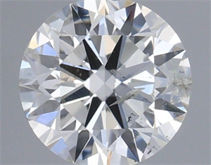 Picture of Natural Diamond 0.41 Carats, Round with Excellent Cut, G Color, SI2 Clarity and Certified by IGI