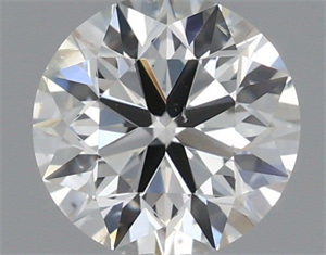 Foto Diamante Natural 0.40 quilates, Redondo , Color G, claridad SI2 y certificado IGI de