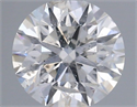 Natural Diamond 0.40 Carats, Round with Excellent Cut, G Color, SI2 Clarity and Certified by IGI