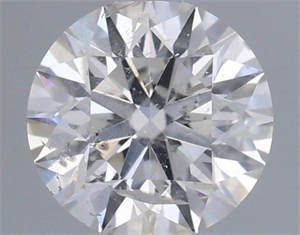 Picture of Natural Diamond 0.40 Carats, Round with Excellent Cut, G Color, SI2 Clarity and Certified by IGI