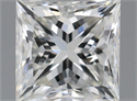 Diamante Natural 0.51 quilates, Princesa , Color J, claridad VVS1 y certificado GIA