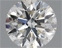 Natural Diamond 0.40 Carats, Round with Excellent Cut, H Color, SI2 Clarity and Certified by IGI