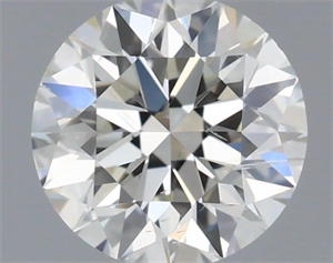 Picture of Natural Diamond 0.40 Carats, Round with Excellent Cut, H Color, SI2 Clarity and Certified by IGI