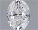 Diamante Natural 0.71 quilates, Ovalado , Color E, claridad VVS1 y certificado GIA
