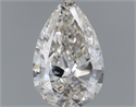 Natural Diamond 0.31 Carats, Pear with  Cut, H Color, SI2 Clarity and Certified by IGI