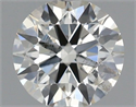 Natural Diamond 0.50 Carats, Round with Excellent Cut, I Color, SI2 Clarity and Certified by IGI