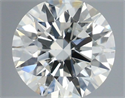 Natural Diamond 0.70 Carats, Round with Excellent Cut, I Color, SI2 Clarity and Certified by IGI