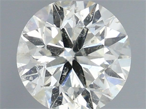Foto Diamante Natural 0.70 quilates, Redondo , Color K, claridad SI2 y certificado IGI de