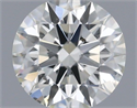 Natural Diamond 0.40 Carats, Round with Excellent Cut, I Color, SI2 Clarity and Certified by IGI