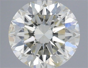 Picture of Natural Diamond 0.40 Carats, Round with Excellent Cut, I Color, SI2 Clarity and Certified by IGI