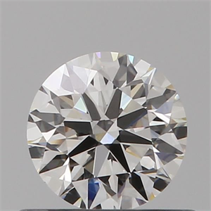 Picture of Natural Diamond 0.46 Carats, Round with Excellent Cut, H Color, VS1 Clarity and Certified by GIA