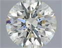 Diamante Natural 0.70 quilates, Redondo , Color K, claridad SI2 y certificado IGI