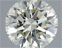 Diamante Natural 0.41 quilates, Redondo , Color J, claridad VVS2 y certificado IGI