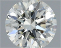 Diamante Natural 0.44 quilates, Redondo , Color J, claridad VS1 y certificado IGI