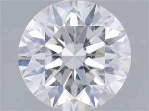 Picture of Natural Diamond 0.71 Carats, Round with Excellent Cut, F Color, SI2 Clarity and Certified by GIA