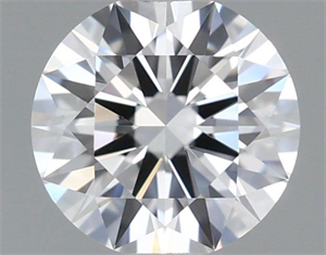 Foto Diamante Natural 0.44 quilates, Redondo , Color F, claridad VVS1 y certificado GIA de