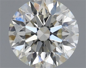 Picture of Natural Diamond 0.71 Carats, Round with Excellent Cut, H Color, SI1 Clarity and Certified by IGI