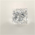 Natural Diamond 0.31 Carats, Princess with  Cut, F Color, SI2 Clarity and Certified by GIA
