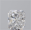 Natural Diamond 1.00 Carats, Radiant with  Cut, E Color, VS2 Clarity and Certified by GIA