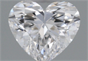Natural Diamond 0.37 Carats, Heart with  Cut, D Color, VS1 Clarity and Certified by GIA