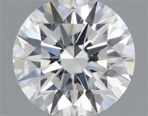 Foto Diamante Natural 0.40 quilates, Redondo , Color F, claridad VVS1 y certificado GIA de