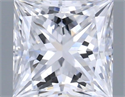 Diamante Natural 0.31 quilates, Princesa , Color D, claridad VS1 y certificado GIA