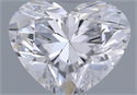 Natural Diamond 0.41 Carats, Heart with  Cut, E Color, SI1 Clarity and Certified by GIA
