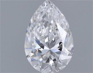 Foto Diamante Natural 0.42 quilates, De pera , Color D, claridad VVS2 y certificado GIA de