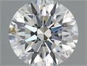 Diamante Natural 0.42 quilates, Redondo , Color I, claridad VVS2 y certificado GIA