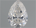 Natural Diamond 0.71 Carats, Pear with  Cut, I Color, SI2 Clarity and Certified by GIA