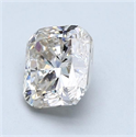 Natural Diamond 1.58 Carats, Cushion with  Cut, J Color, VS2 Clarity and Certified by HRD