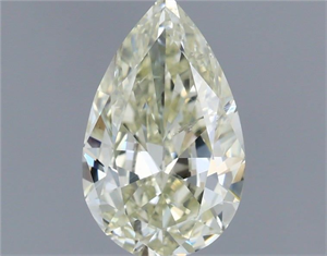 Picture of Natural Diamond 0.53 Carats, Pear with  Cut, K Color, SI2 Clarity and Certified by IGI