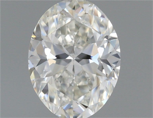 Picture of Natural Diamond 0.50 Carats, Oval with  Cut, H Color, VS1 Clarity and Certified by IGI