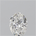 Natural Diamond 1.00 Carats, Oval with  Cut, F Color, VS2 Clarity and Certified by GIA