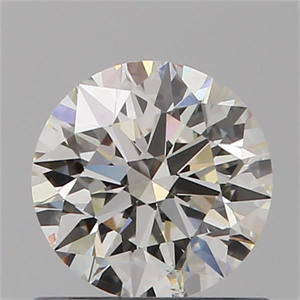 Picture of Natural Diamond 0.64 Carats, Round with Excellent Cut, J Color, SI2 Clarity and Certified by GIA