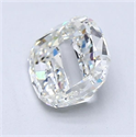 Diamante Natural 1.52 quilates, Del cojín , Color H, claridad VS2 y certificado HRD
