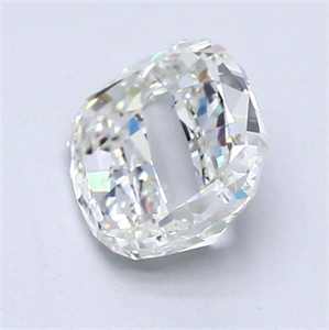 Foto Diamante Natural 1.52 quilates, Del cojín , Color H, claridad VS2 y certificado HRD de