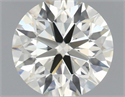 Diamante Natural 0.71 quilates, Redondo , Color L, claridad VVS1 y certificado IGI