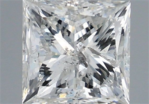 Picture of Natural Diamond 1.46 Carats, Princess with  Cut, H Color, I1 Clarity and Certified by IGI