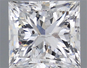 Foto Diamante Natural 1.00 quilates, Princesa , Color F, claridad I1 y certificado IGI de