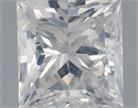 Natural Diamond 1.00 Carats, Princess with  Cut, G Color, SI2 Clarity and Certified by IGI