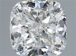 Picture of Natural Diamond 1.00 Carats, Cushion with  Cut, G Color, SI2 Clarity and Certified by IGI