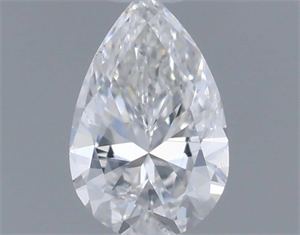 Foto Diamante Natural 0.18 quilates, De pera , Color E, claridad SI2 y certificado IGI de
