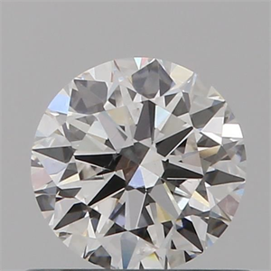 Foto Diamante Natural 0.53 quilates, Redondo , Color F, claridad SI1 y certificado GIA de