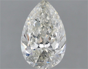 Picture of Natural Diamond 1.60 Carats, Pear with  Cut, H Color, SI2 Clarity and Certified by IGI